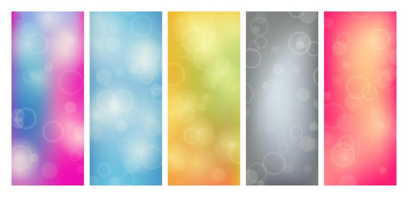 Abstract background with blur bokeh light effect