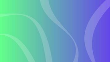 Modern colorful gradient background with wave lines vector