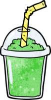 cartoon iced smoothie png