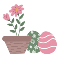 Easter day decoration png