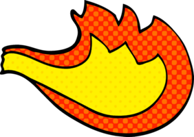 cartoon doodle flame png