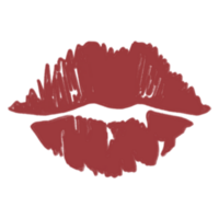 Beso labios icono ilustración png