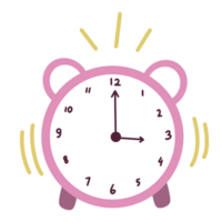 Alarm clock illustration png