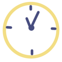 Wall clock for time png