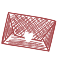 Love letter icon illustration png