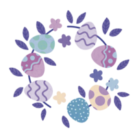 Easter egg decoration png