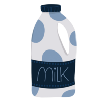 Bottle of milk illustration png