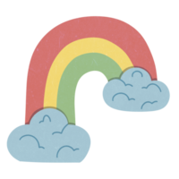 arco Iris para Páscoa dia png