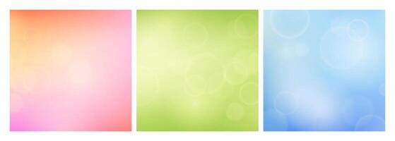 Abstract background with blur bokeh light effect vector