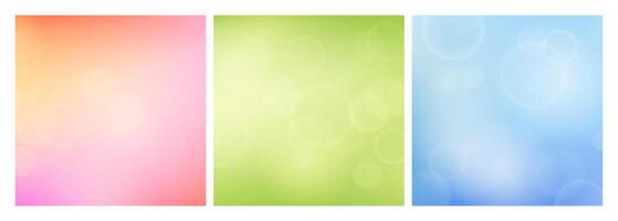 Abstract background with blur bokeh light effect vector