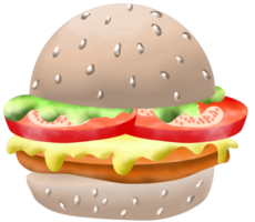 perfect gekruid sappig eigengemaakt hamburgers png