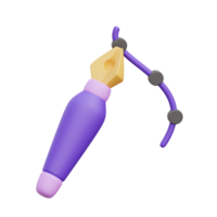 Pen Tool 3D Illustration png