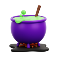 halloween kittel 3d ikon png