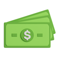 Money 3D Illustration png