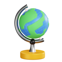 globo 3d icono png