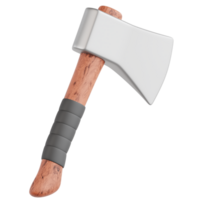 Axe 3D Icon Illustration png
