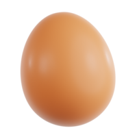 ägg 3d ikon illustration png