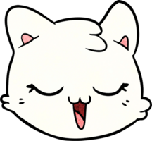 cartoon cat face png