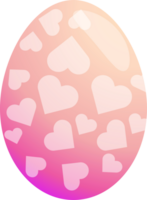 The Easter egg for Holiday or religion concept. png