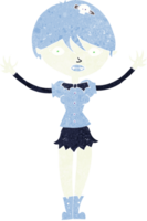 cartoon vampire girl png