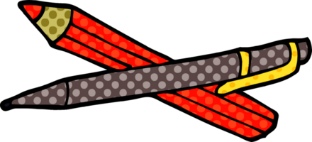 caneta de desenho animado png