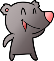 dibujos animados de oso riendo png