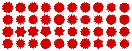 Starburst sale price seals and labels and stickers vector