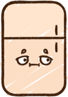 dibujo de tiza de nevera png