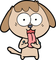 perro de dibujos animados lindo png