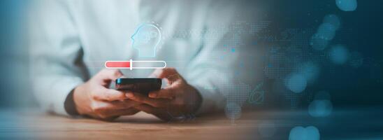 Global internet connection application technology for business and digital marketing ,finance and banking digital link technology ,cybersecurity management ,artificial intelligence future innovation photo
