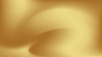 Gold abstract blurred gradient background. Vector illustration.