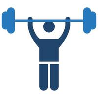 Hotel Gym icon line vector illustration