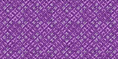 Vector cross stitch jacquard background, Knitted ethnic pattern, Embroidery concept zigzag style