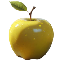 AI generated Sweet apple illustration png