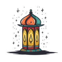 AI generated Captivating Lantern Graphic png