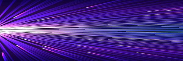 Neon speed line background stripe effect vector