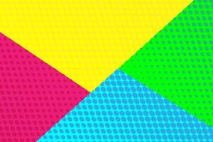 Pop Art Dotted Background colorful style vector