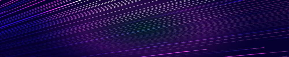 Neon speed line background set stripe effect vector