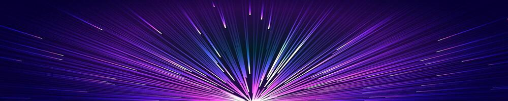 Neon speed line background stripe effect vector