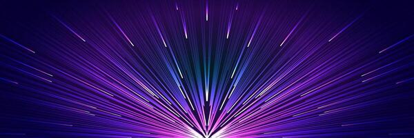 Neon speed line background stripe effect vector