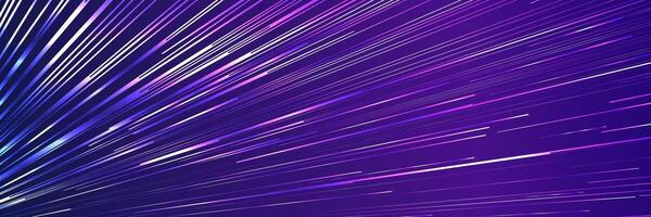 Neon speed line vector background stripe effect