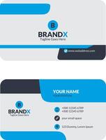 Corporate Visiting Card Design vector