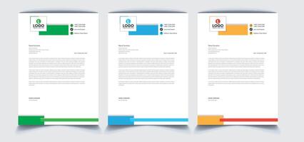 Business Letterhead Design vector