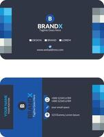 Corporate Visiting Card Design vector