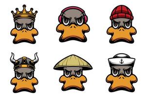 Duck Bundle Design vector