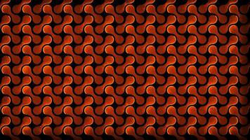 Glowing looping neon effect pattern abstract background, black background. video