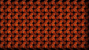 Glowing looping neon effect pattern abstract background, black background. video