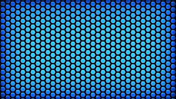 Glowing looping neon effect pattern abstract background, black background. video