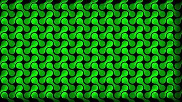 Glowing looping neon effect pattern abstract background, black background. video