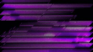 Glowing looping neon effect pattern abstract background, black background. video